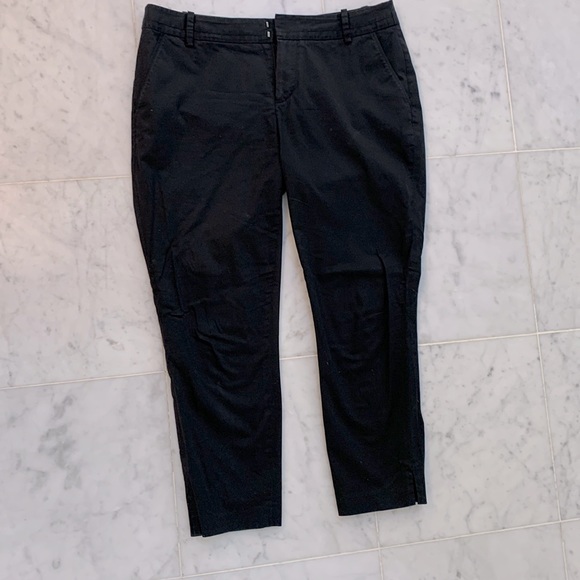 Mexx cropped black cotton pants. - Picture 1 of 7